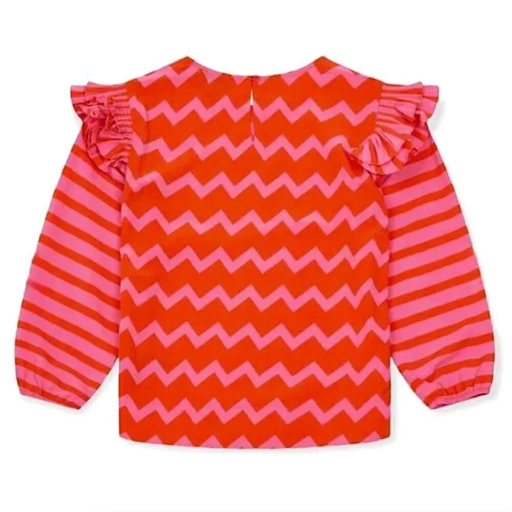 STELLA MCCARTNEY KIDS Top 14 Orange Pink